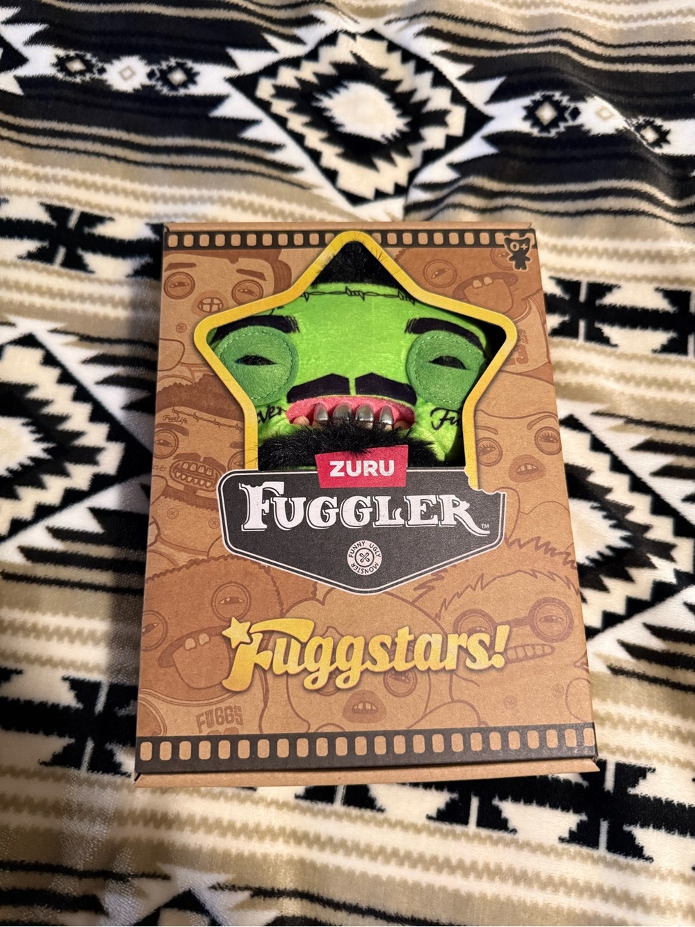 New! Fuggler Fuggstars Rhymer Mcslimer Grill Tattoo Face 9" Plush Fugg Stars